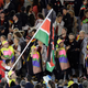 Team Kenya enters the opening ceremonies. Photo credit: Markus Schreiber/AP